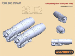 Turbojet Engine R-95SH/w Stand (2 Sets)