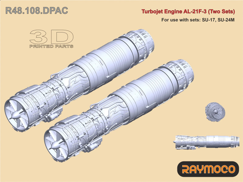 Turbojet Engine AL-21F-3 (2 Sets)
