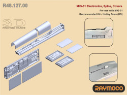 MiG-31 Electronics, Spine, Covers (HB)