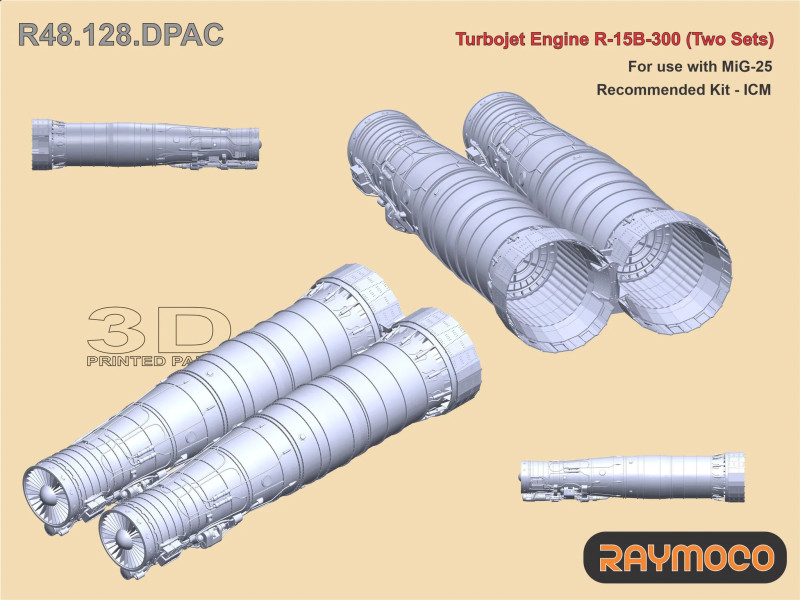 Turbojet Engine R-15B-300 (2 sets)
