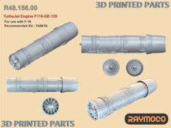 Turbojet Engine F110-GE-129 for F-16 (Tam)
