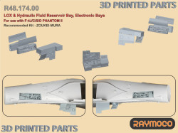 F-4J/C/S/D LOX & Hydraulic Fluid Reservoir Bay, Electronic Bays (ZM)