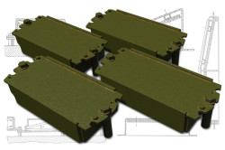 Contact-1 AFV ERA Block  (New type ) 40pcs