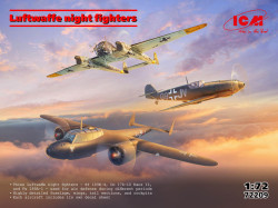 Luftwaffe night fighters (Messerschmitt Bf 109E-4, FW 189A-1, Do 17Z-10) 
