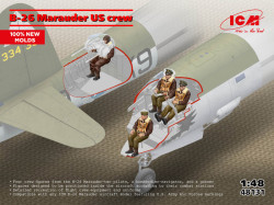 B-26 Marauder US crew (5 figures) (100% new moulds) 