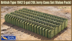 British Type 1942 5 gal Jerry Can Set (Value Pack)