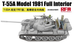 T-55A Model 1981 Full Interior w/workable tracks