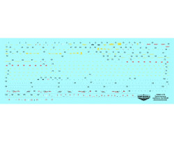 TECHNICAL INSCRIPTION DECAL FOR SU-25SM (minimum)