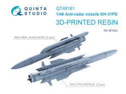 KH-31PD Аnti-radar Missiles with Launchers, 2 pcs (for all kits)