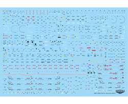 TECHNICAL INSCRIPTION DECAL FOR MiG-29 (9.12)