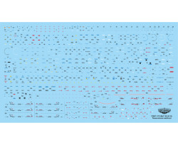 TECHNICAL INSCRIPTION DECAL FOR MiG-29 (9.12)