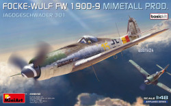 Focke-Wulf Fw 190D-9. Mimetall Prod. Basic Kit. Jagdgeschwader 301