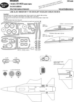 F-16I SUFA ADVANCED kabuki masks