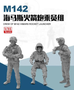 Crew of M142 HIMARS Rocket Launcher (3D-Prt.)