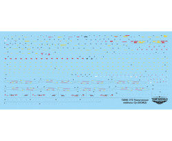 TECHNICAL INSCRIPTION DECAL FOR SU-25SM3