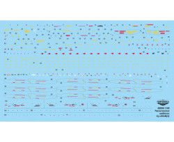 TECHNICAL INSCRIPTION DECAL FOR SU-25SM3