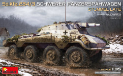 Sd.Kfz.234/3 Schwerer Panzerspдhwagen «Stummel» Late