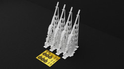 MG 131 Aircraft Machine Gun (4 pcs)