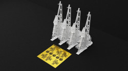 Vickers F Aircraft Machine Gun (4 pcs)