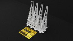 7.62 mm ShKAS Aircraft Machine Gun (4 pcs)