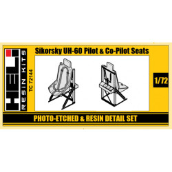 Sikorsky UH-60 Black Hawk Pilot and Copilot Seats