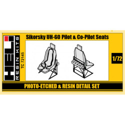 Sikorsky UH-60 Black Hawk Pilot and Copilot Seats