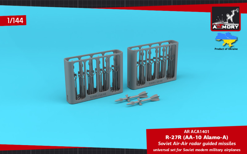 R-27R (AA-10 Alamo-A) Air-Air radar guided missiles (12pcs)