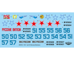 SU-35S "RUSSIAN KNIGHTS"