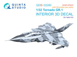 Tornado Gr.1 3D-Printed & coloured Interior on decal paper (Italeri) (Small version)(with 3D-printed