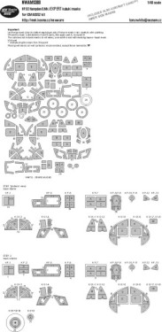 HP.52 Hampden B.Mk.I EXPERT kabuki masks
