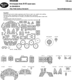 HP.52 Hampden TB.Mk.I BASIC kabuki masks