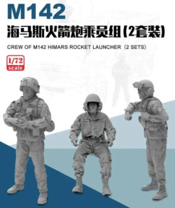 Crew of M142 HIMARS Rocket Launcher 1:72 (3D-Prt.)