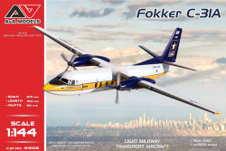 Fokker C-31A ("Golden Knights" parachute team)