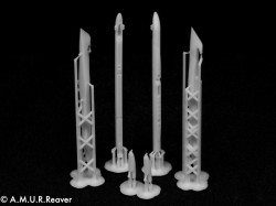 LAU-7 upper wing pylon and launcher for the SEPECAT Jaguar (UK)
