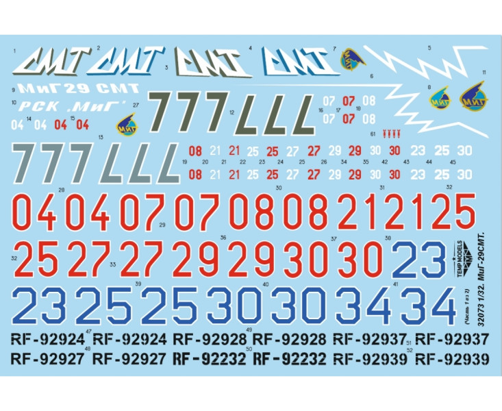 MiG-29SMT (item 9-19 / 9-19R)
