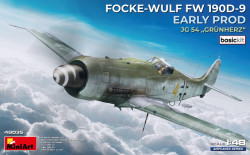 Focke-Wulf Fw 190D-9 Early Prod. JG 54 Grünherz Basic Kit.
