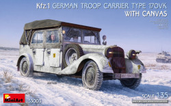 Kfz.1 German Troop Carrier Type 170VK w/Canvas
