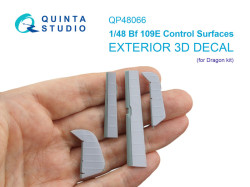 Bf 109E Control Surfaces (Dragon)