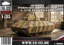 Porsche Typ 245-010 5,5cm Flakpanzer