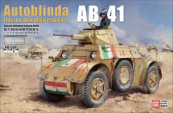 Italian Armored Car Autoblinda AB 41