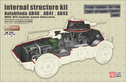 Internal Structure Kit Autoblinda AB40. AB41. AB43