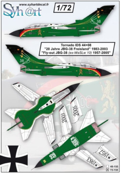 Tornado IDS 44+08 "20 Jahre JGB-38 & Fly-out'' Jever 2003-2005