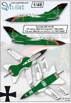 Tornado IDS 44+08 "20 Jahre JGB-38 & Fly-out'' Jever 2003-2005