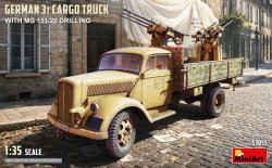German 3t Cargo Truck with  MG 151/20 Drilling