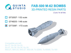 FAB-500 M-62 Bombs, 2 pcs (for all kits)