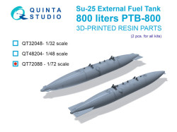 Su-25 External fuel tank PTB-800, 2 pcs (for all kits)