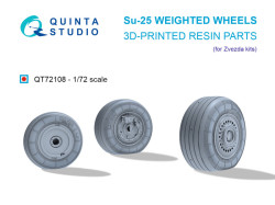 Su-25 Wheighted wheels (Zvezda)