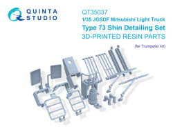 JGSDF Mitsubishi Type 73 Light truck Shin detailing set (Trumpeter)