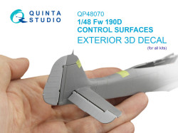 Fw 190D Control Surfaces (for all kits)