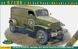US G7105 1,5t 4x4 Panel Delivery truck 